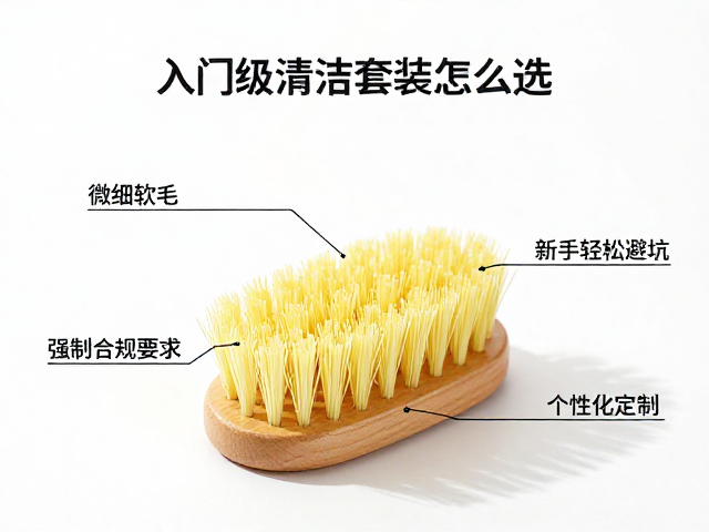 入门级清洁套装怎么选？微细软毛，个性化定制，新手轻松避坑