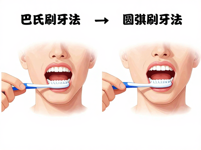 巴氏刷牙法与圆弧刷牙法区别?牙缝刷清洁攻略