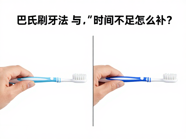 刷牙时间不足时的补救策略