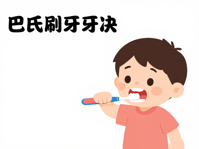 儿童绘本引导巴氏刷牙法，呵护宝宝牙本质健康