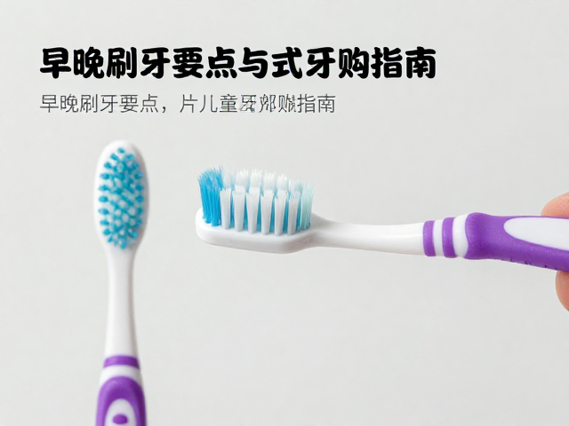 儿童牙刷的刷头尺寸与刷毛标准