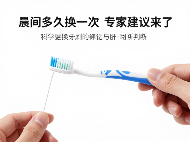 科学更换牙刷的视觉与触觉判断标准