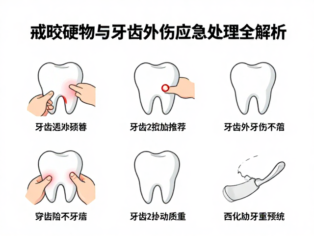 牙齿外伤的即时应急处理流程