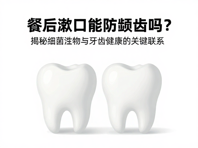 漱口在牙齿保护中的实际效能与局限性