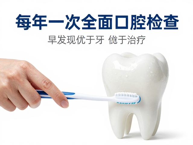 每年一次全面口腔检查：早发现优于治疗