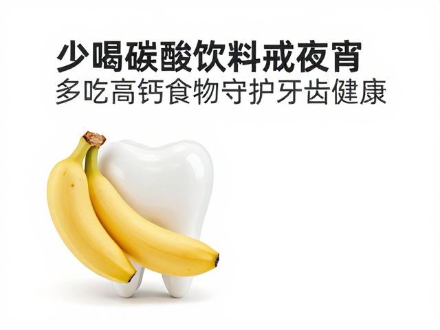 高钙食物对牙齿再矿化的支持