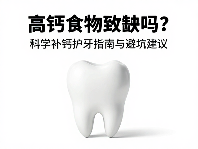 科学补钙与牙齿健康的协同机制