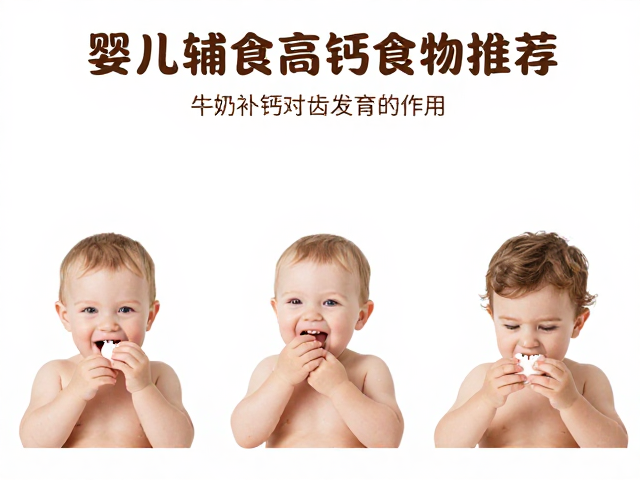 不同阶段宝宝的钙摄入与牙齿护理衔接