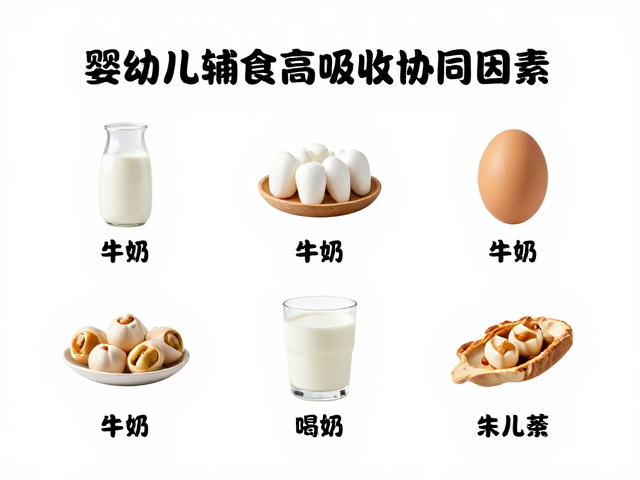 辅食添加中的钙吸收协同因素