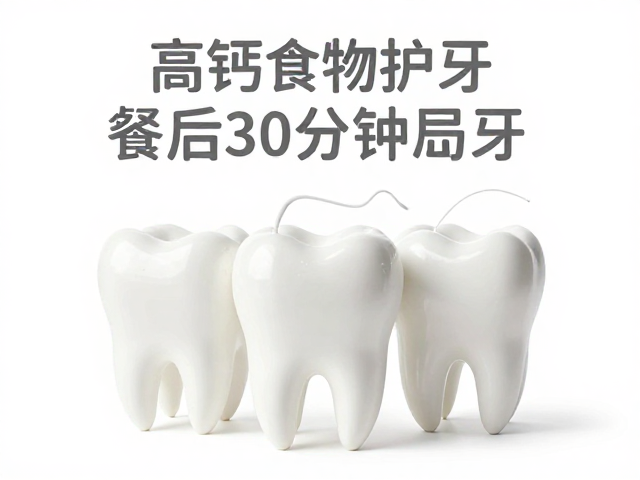 高钙食物护牙,餐后30分钟刷牙,牙线,守护牙齿健康