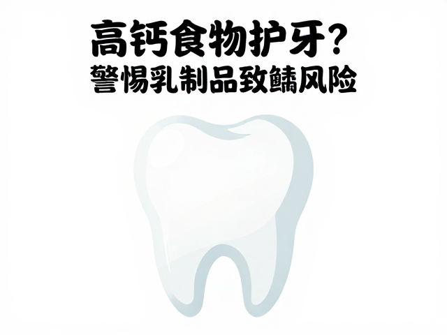 科学补钙与护牙的平衡策略