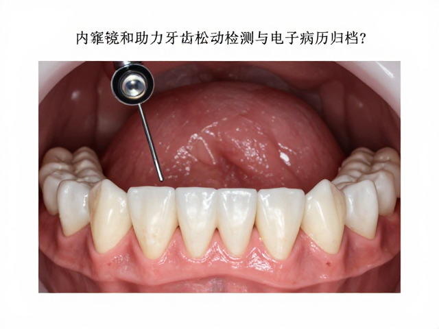 口腔内窥镜如何助力牙齿松动检测与电子病历归档?