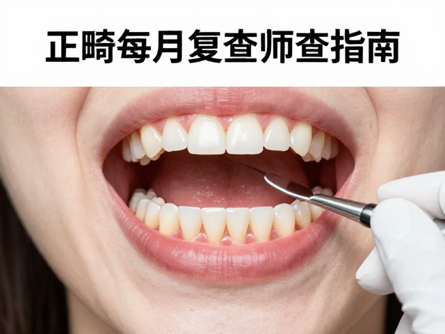 正畸复查中的龋齿筛查重点与隐蔽风险