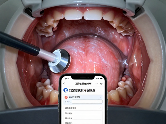 口腔内窥镜检查,龋齿活动性评估,在线填写口腔健康问卷自查