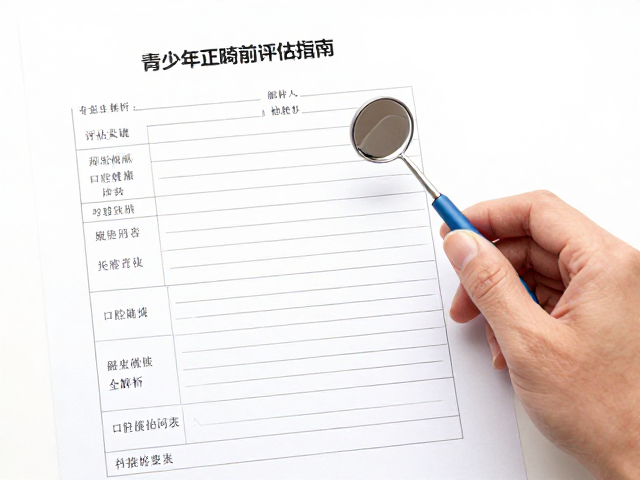标准化口腔健康问卷的关键维度
