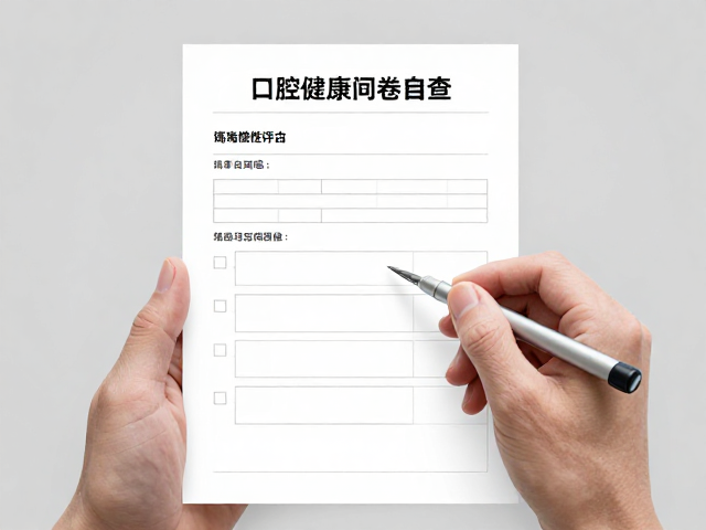 在线填写口腔健康问卷自查：日常管理的数字入口