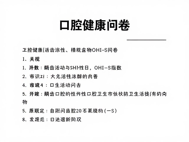 数据解读与口腔活动性关联