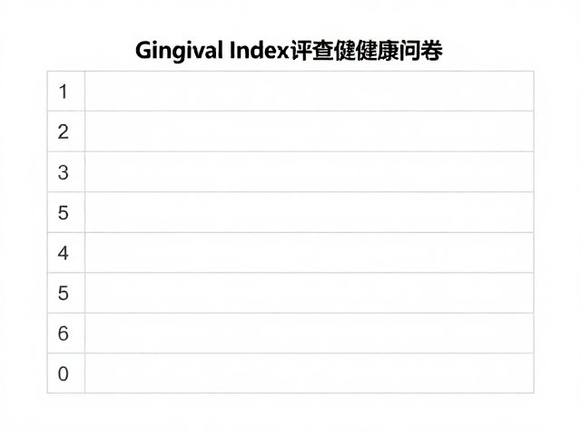 基于GI评分的个性化口腔卫生指导方案构建