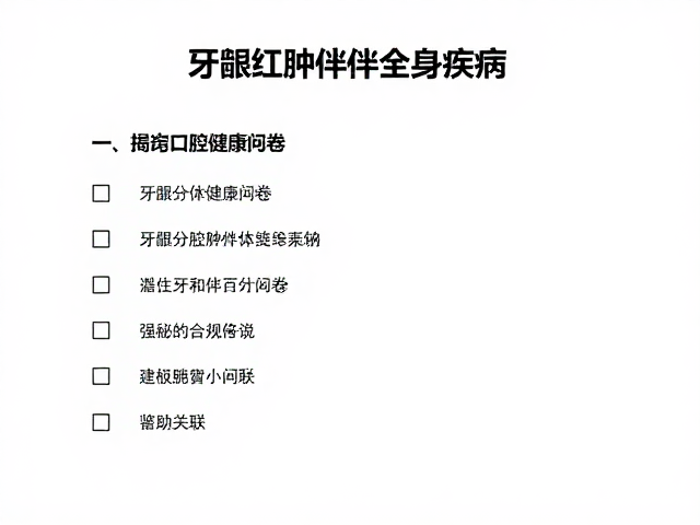 科学填写问卷以辅助医生进行鉴别诊断