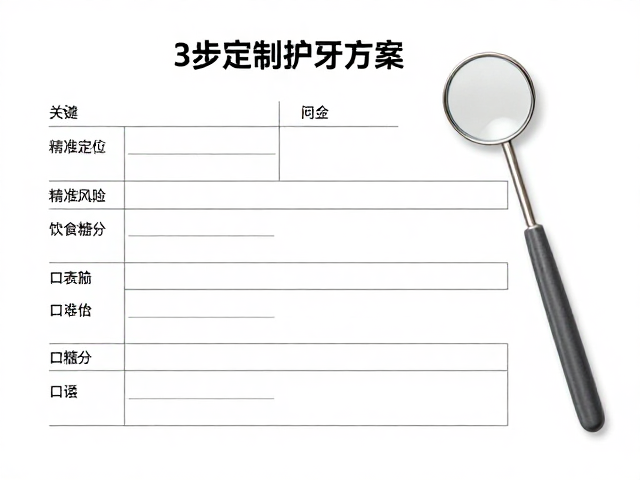 口腔健康问卷：精准定位潜在风险