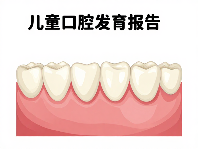 儿童口腔发育报告,牙体缺损评估与龋齿数量深度解读