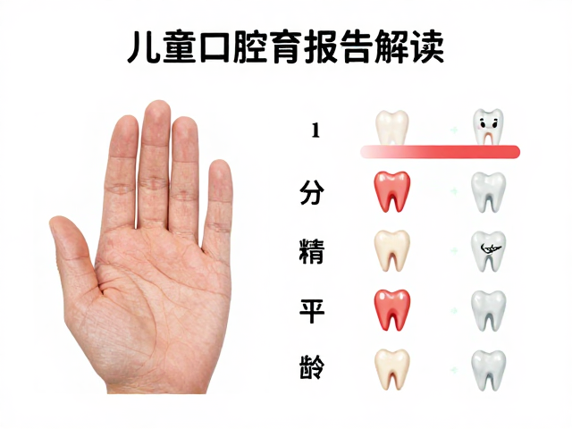 儿童口腔发育报告解读,结合临床手诊评估病情严重程度分级