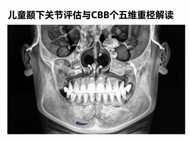 CBCT三维重建在儿童颞下颌关节评估中的应用价值