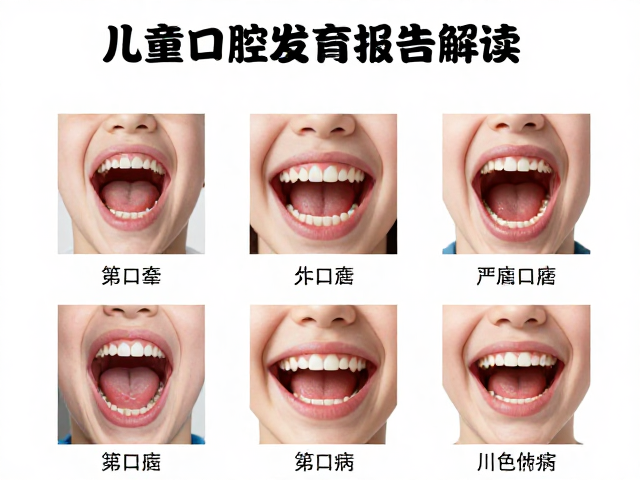 儿童口腔发育报告解读,定期复查防全身疾病关联征象