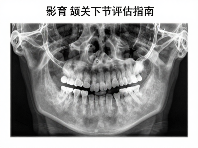 儿童口腔发育报告,影像学异常阴影与颞下颌关节评估指南