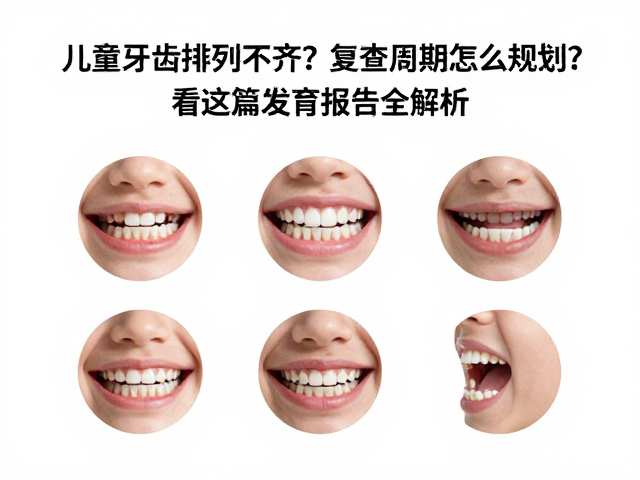 儿童牙齿排列不齐？复查周期怎么规划？看这篇发育报告全解析