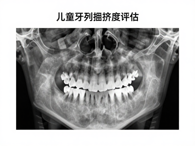 儿童牙列拥挤度评估，全景断层扫描与口腔发育报告解读