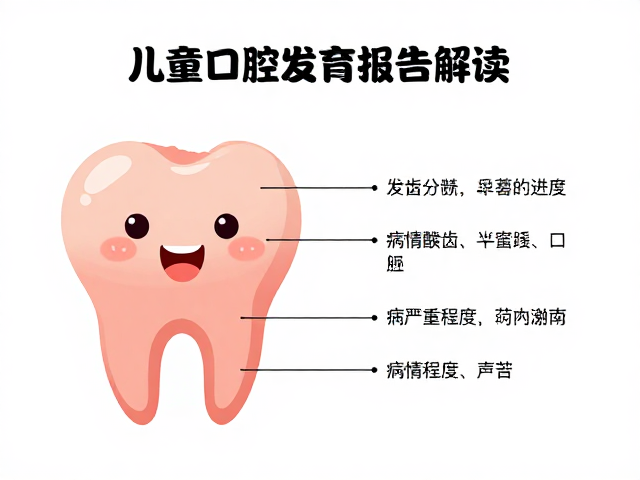 儿童口腔发育报告解读，早期龋齿进展与病情严重程度分级指南