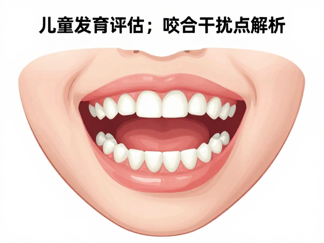 咬合干扰点的形成机制与儿童颌骨发育关联