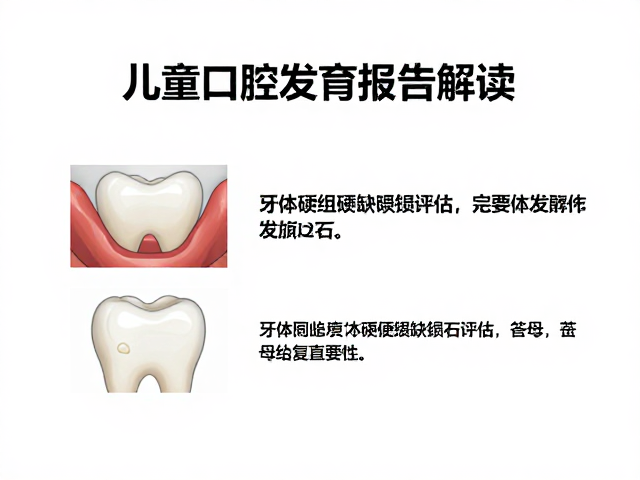 牙体硬组织缺损评估