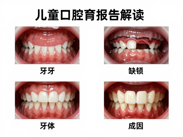 儿童常见牙体缺损类型及成因分析