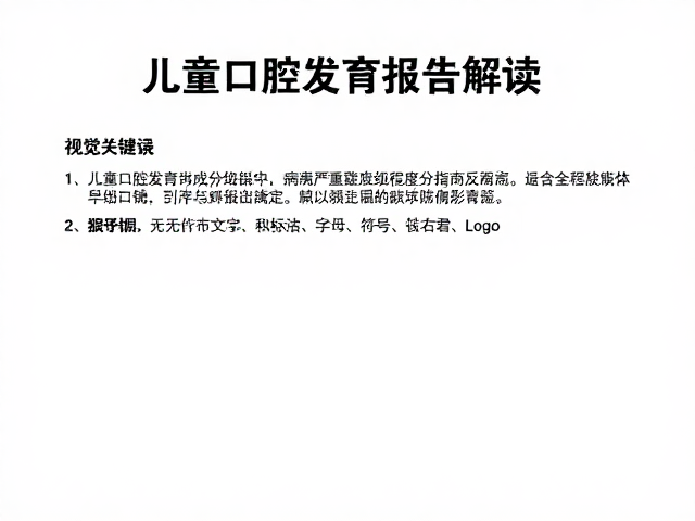 早期龋齿的临床识别与分级标准