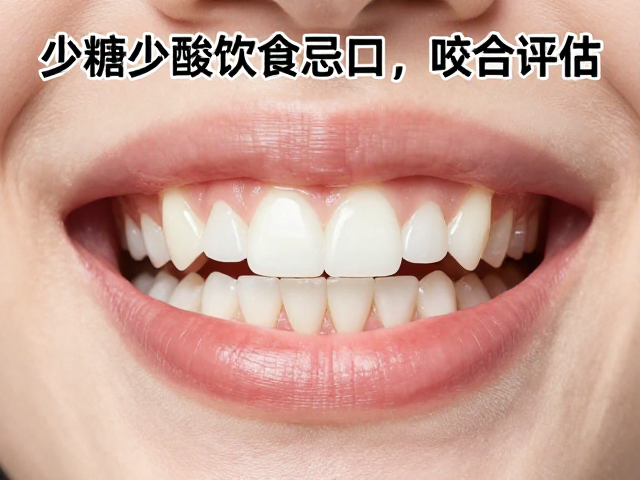 少糖少酸饮食忌口，咬合评估，分享成功美白案例全攻略