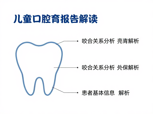儿童口腔发育报告解读,咬合关系分析与患者基本信息全解析