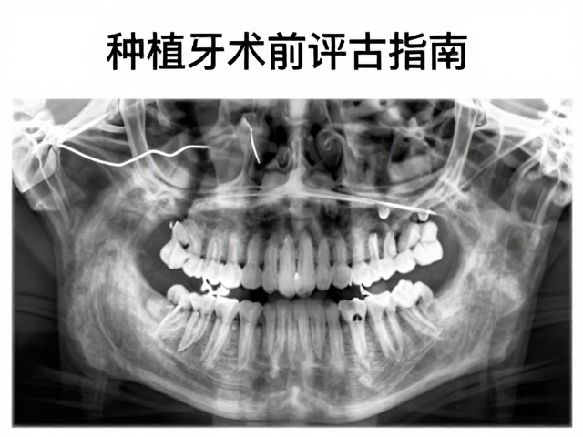种植牙术前评估指南，全景机与牙周探针精准诊断