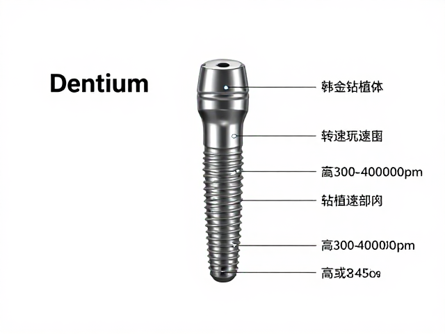 韩国Dentium钻种植体参数，转速范围300-400000rpm详解