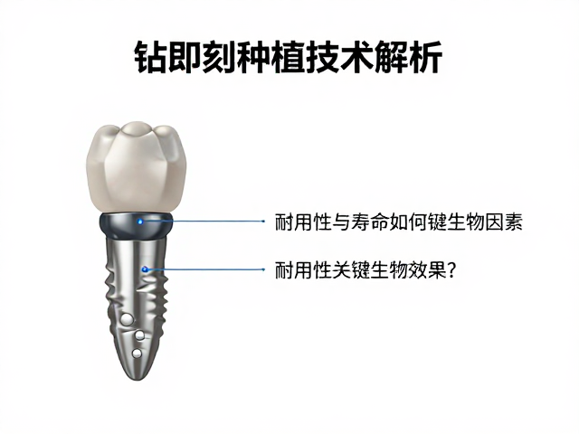 影响种植体耐用性的关键生物学因素