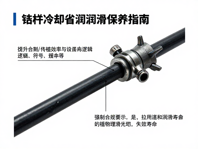 钻杆冷却水管润滑保养指南，提升钻植效率与设备寿命