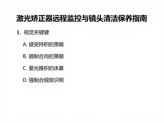 日常维护周期与状态监测策略