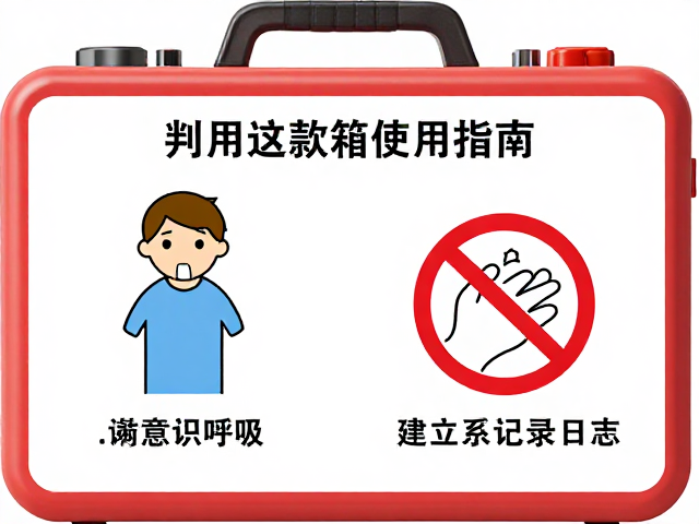 急救箱使用指南,判断意识呼吸与建立记录日志