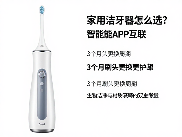 3个月刷头更换周期：生物洁净与材质衰减的双重考量