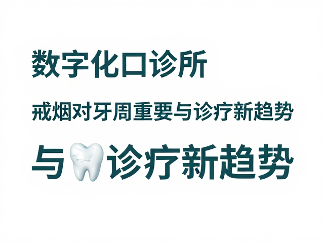数字化技术赋能的牙周精准诊疗新趋势
