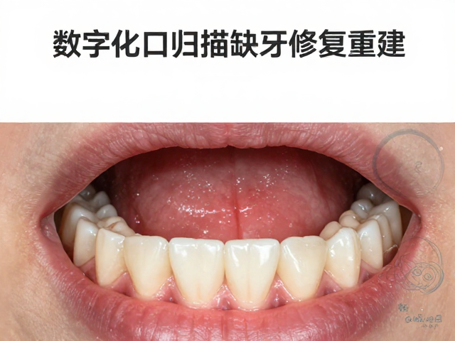 数字化口内扫描缺牙修复重建，综合口腔诊所精准方案
