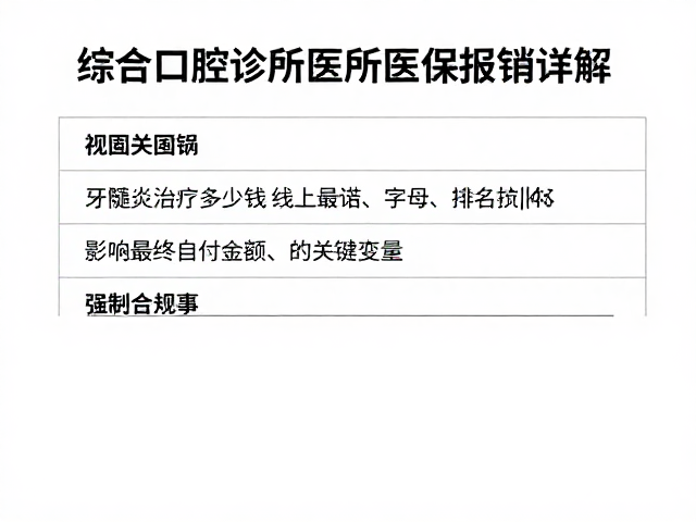 影响最终自付金额的关键变量