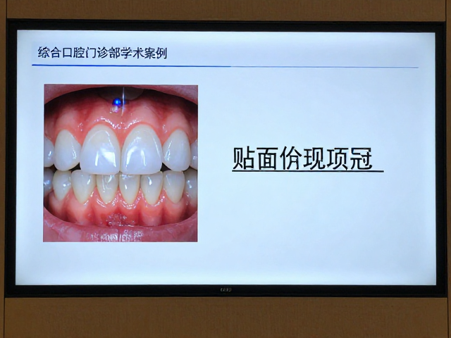 综合口腔门诊部美学修复案例，贴面全瓷冠学术会议分享
