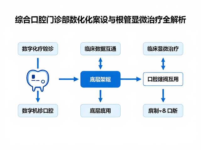 综合口腔门诊部数字化方案设计与根管显微治疗全解析